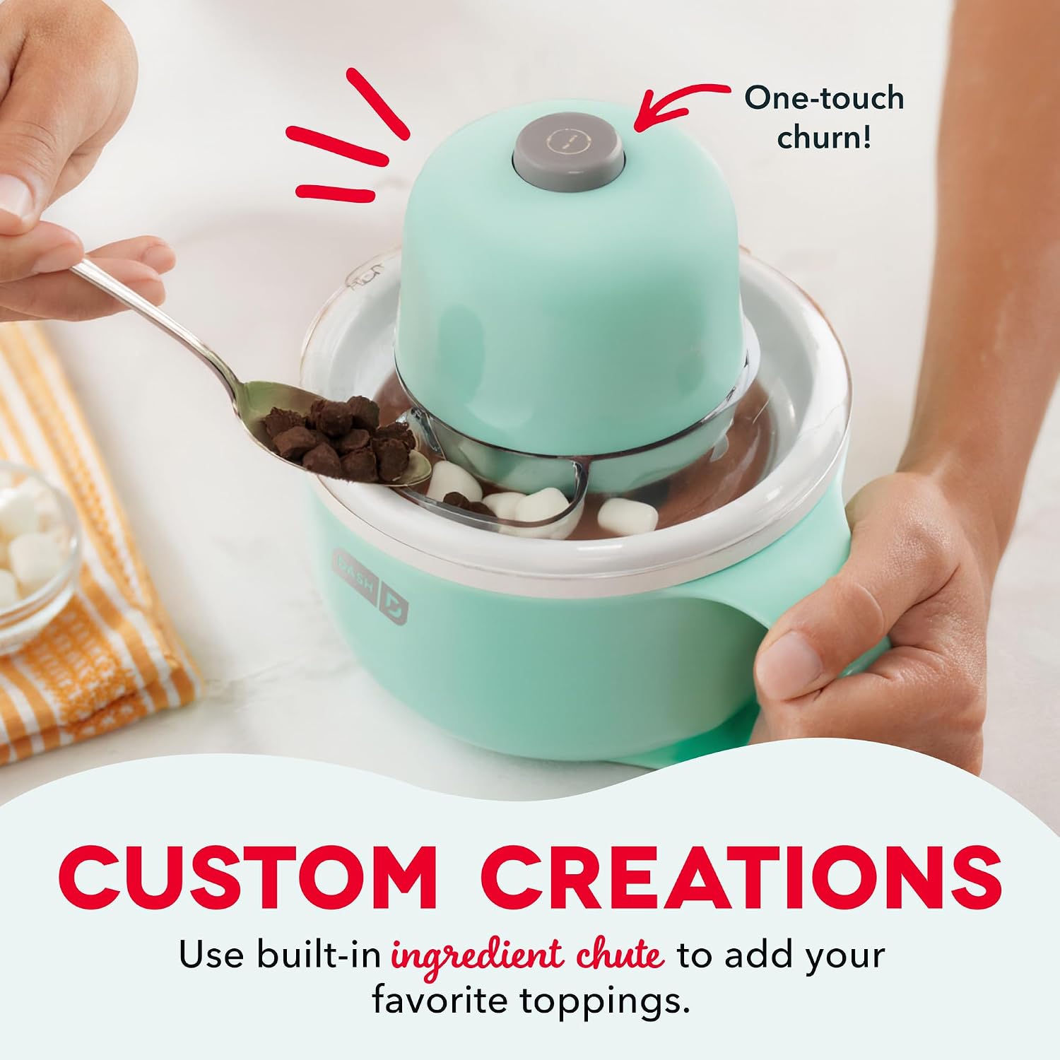 Dash My Mug Ice Cream Maker – 2 Mug Bundle