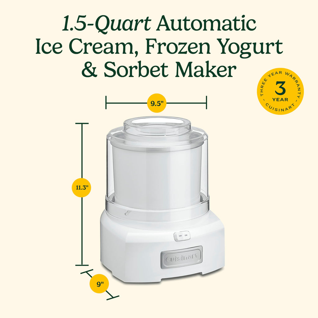 Cuisinart 1.5-Qt Ice Cream Maker