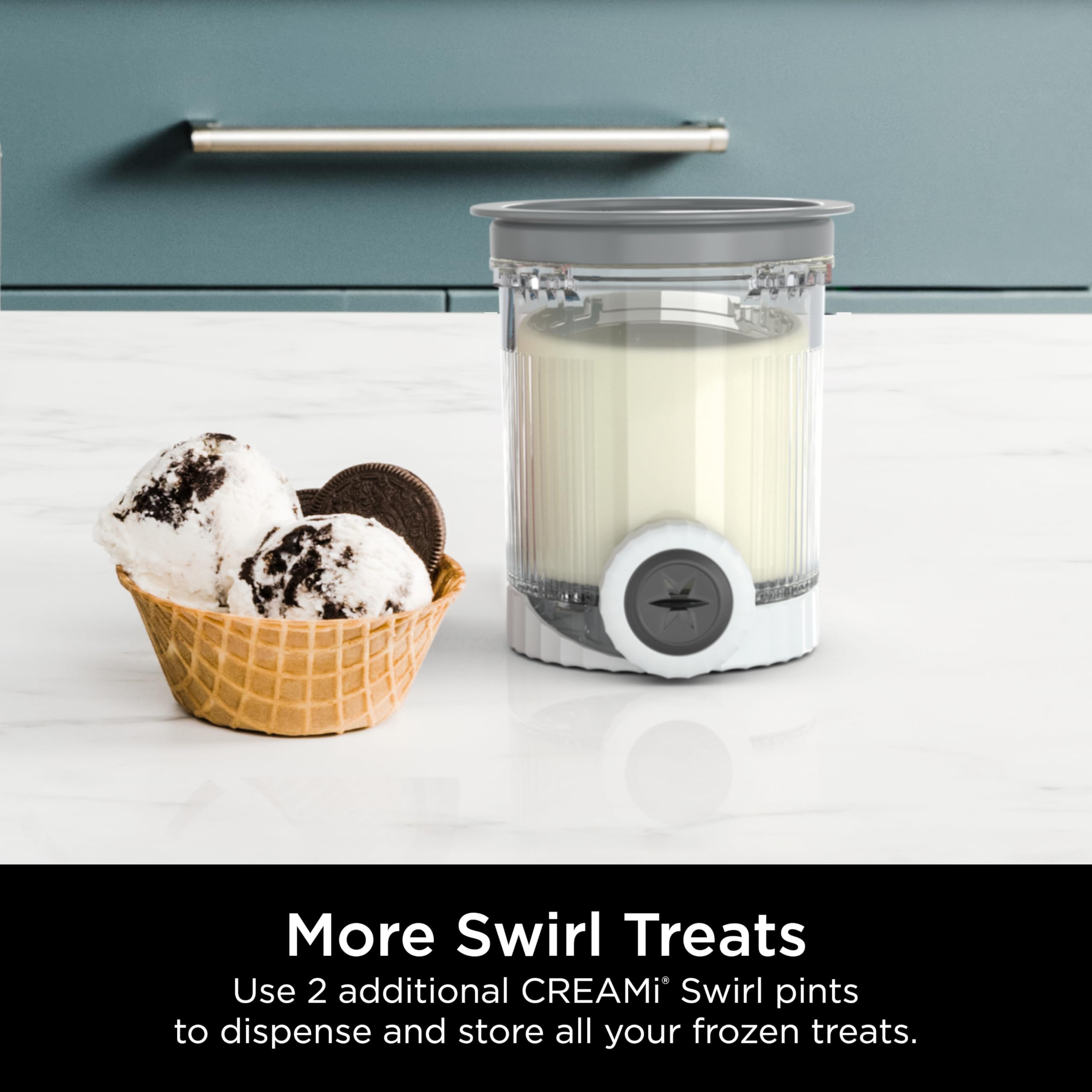 Ninja CREAMi Scoop & Swirl 13-in-1 Ice Cream Maker