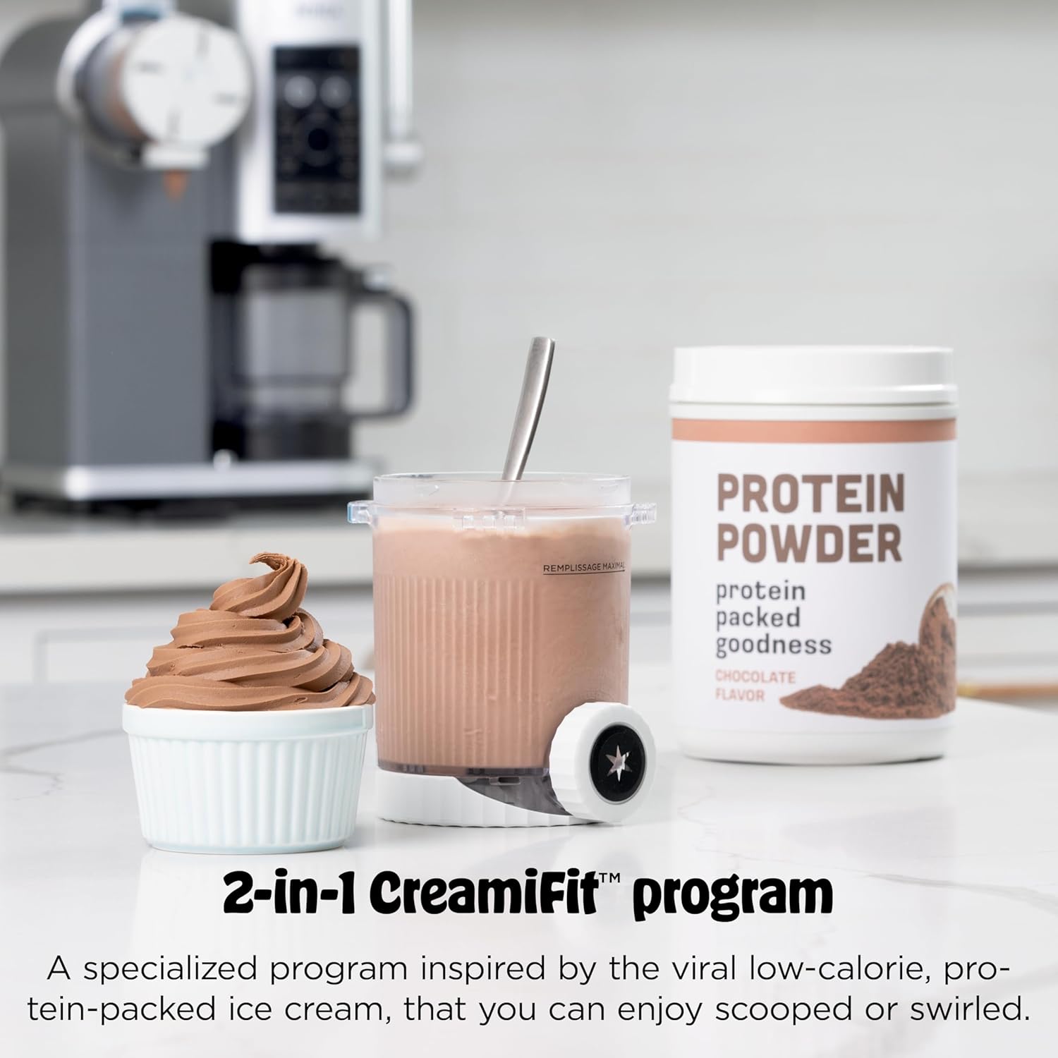 Ninja CREAMi Scoop & Swirl 13-in-1 Ice Cream Maker