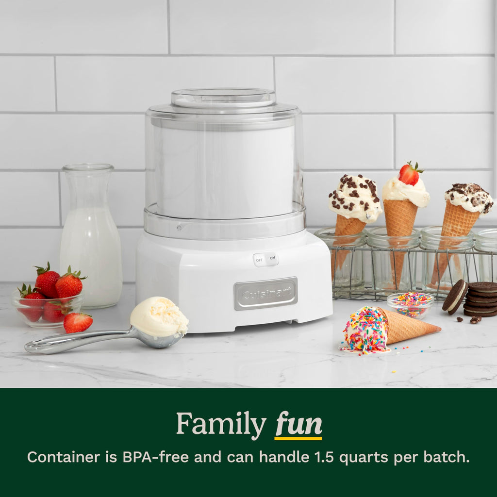 Cuisinart 1.5-Qt Ice Cream Maker