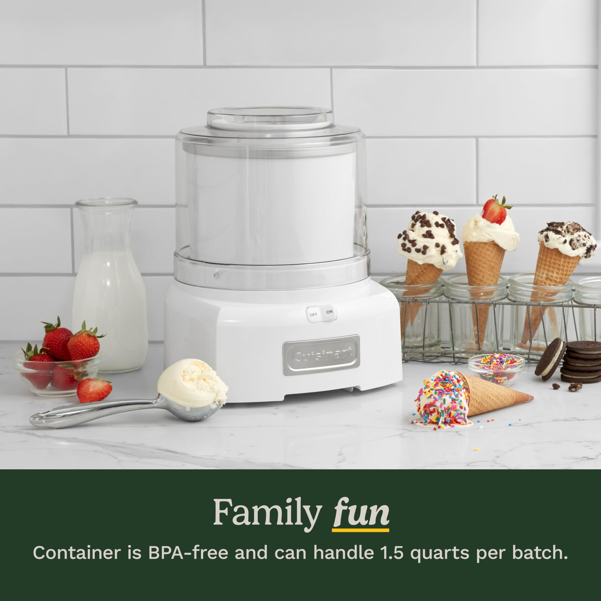 Cuisinart 1.5-Qt Ice Cream Maker