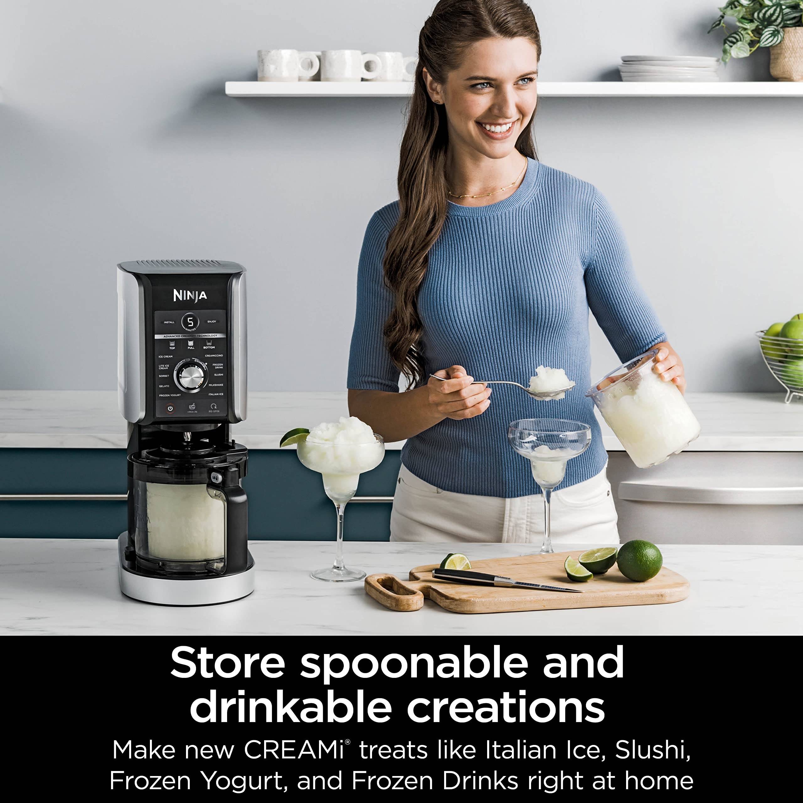 Ninja CREAMi XL Deluxe 11-in-1 Ice Cream Maker