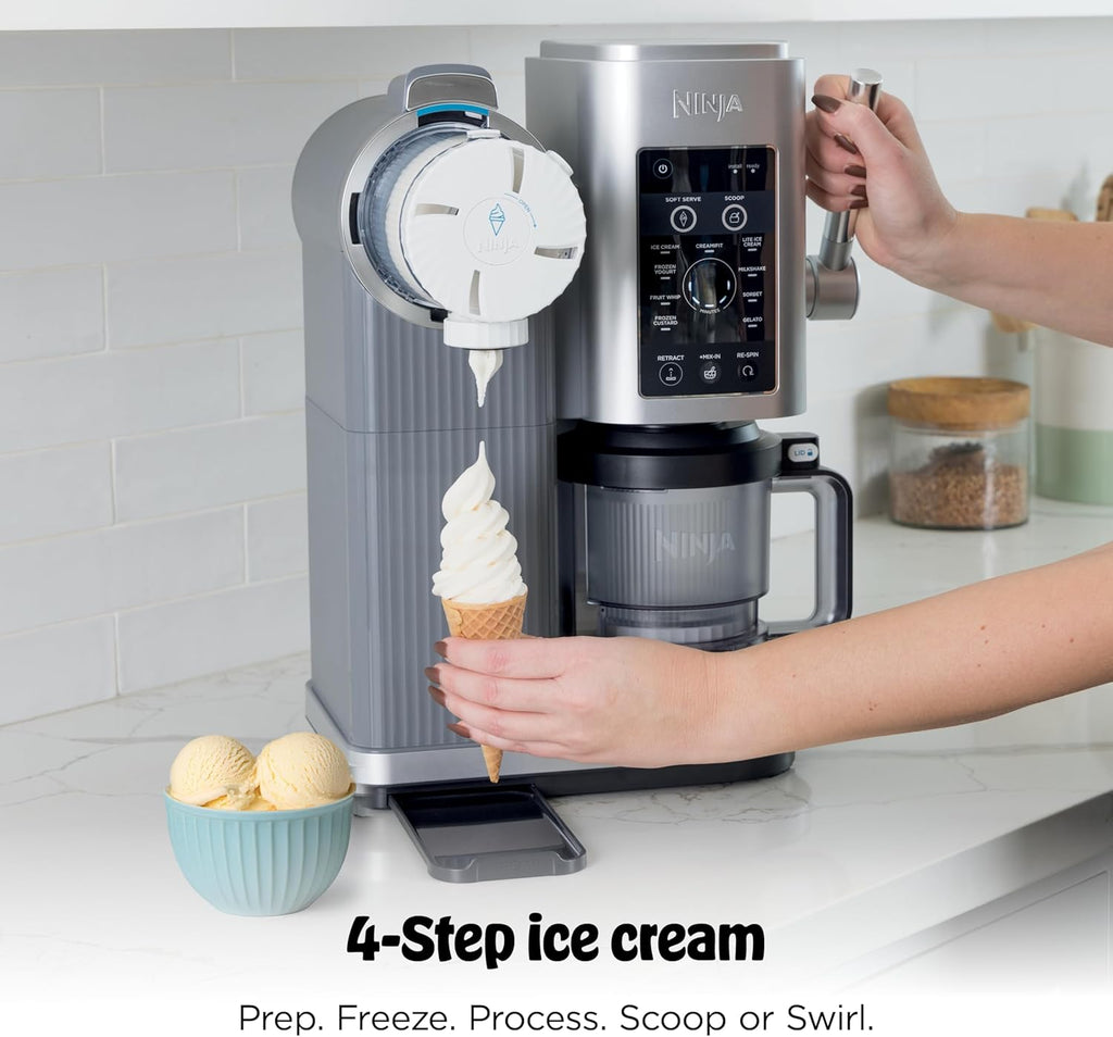 Ninja CREAMi Scoop & Swirl 13-in-1 Ice Cream Maker