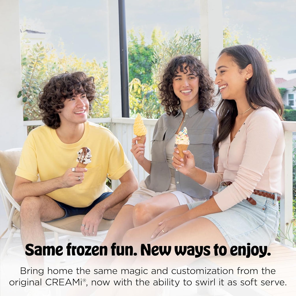 Ninja CREAMi Scoop & Swirl 13-in-1 Ice Cream Maker