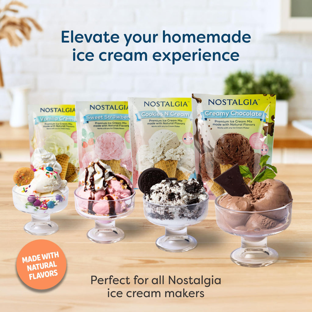 Nostalgia 6-Qt Electric Ice Cream Maker