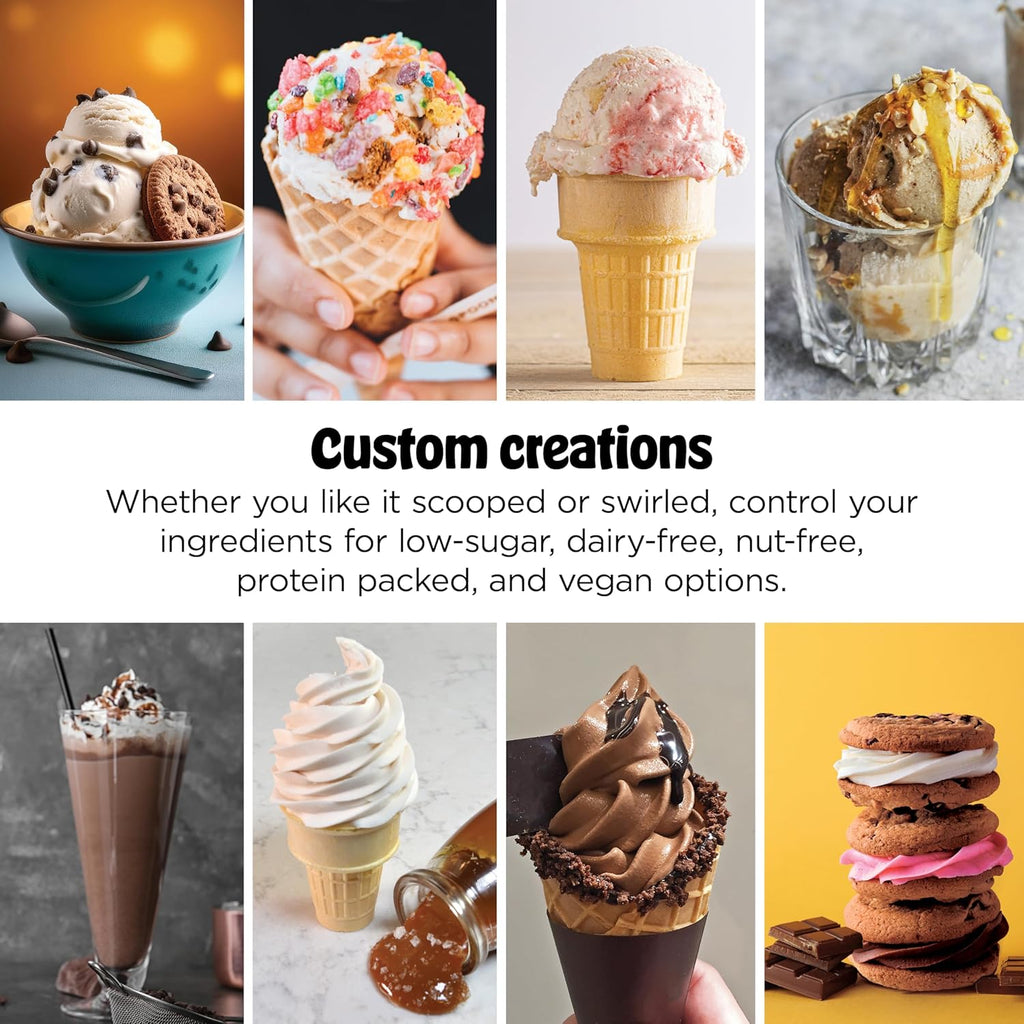 Ninja CREAMi Scoop & Swirl 13-in-1 Ice Cream Maker