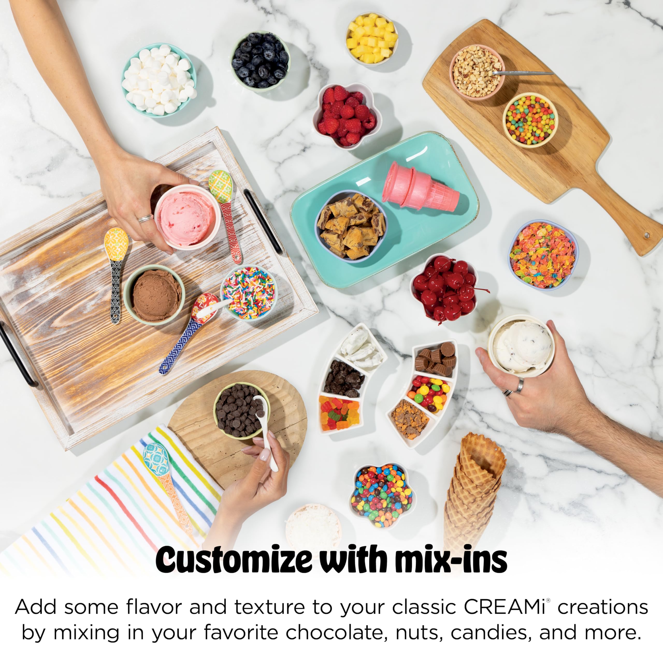 Ninja CREAMi Scoop & Swirl 13-in-1 Ice Cream Maker